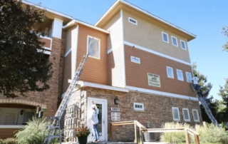 Preparation of a Large Home for Exterior Painting