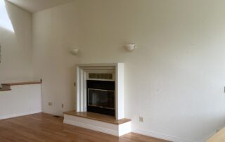 Newly painted room- interior house painters in Fort Collins, CO How to Match Wall Color with Wood Floor, painting walls white