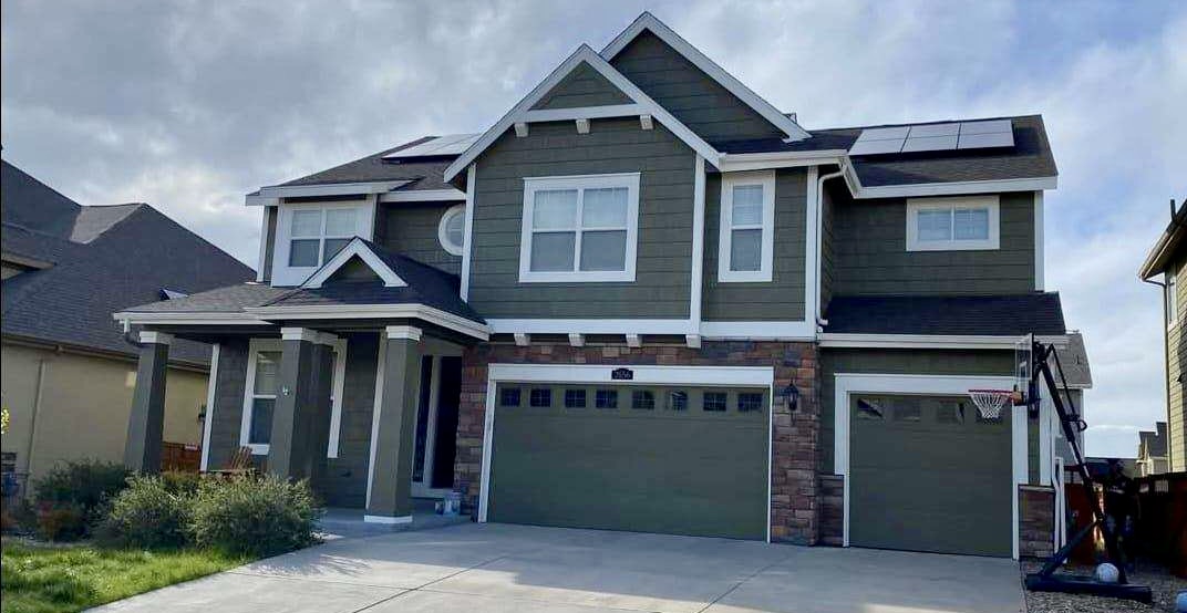 residential exterior house painting in Timnath, CO