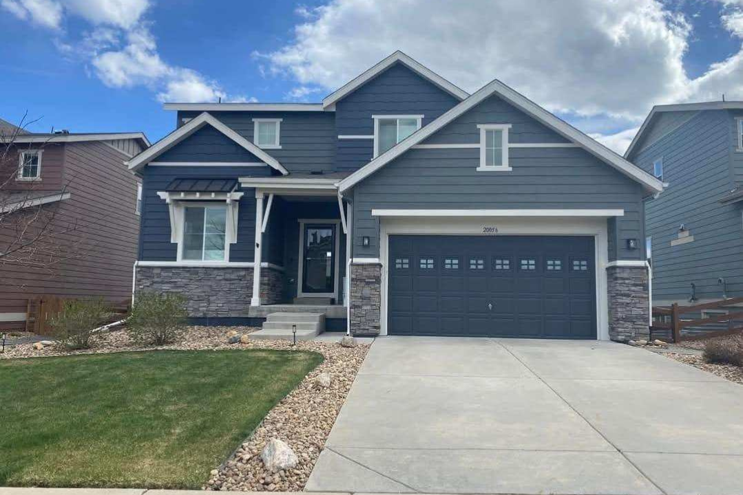 residential exterior painting project in Arvada, CO