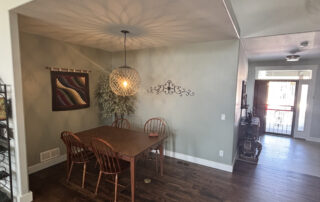 Interior painting sheen finish for each room