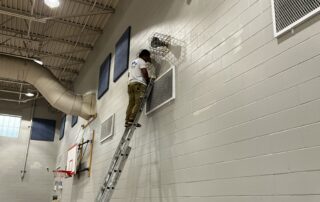 how to clean matte paint walls