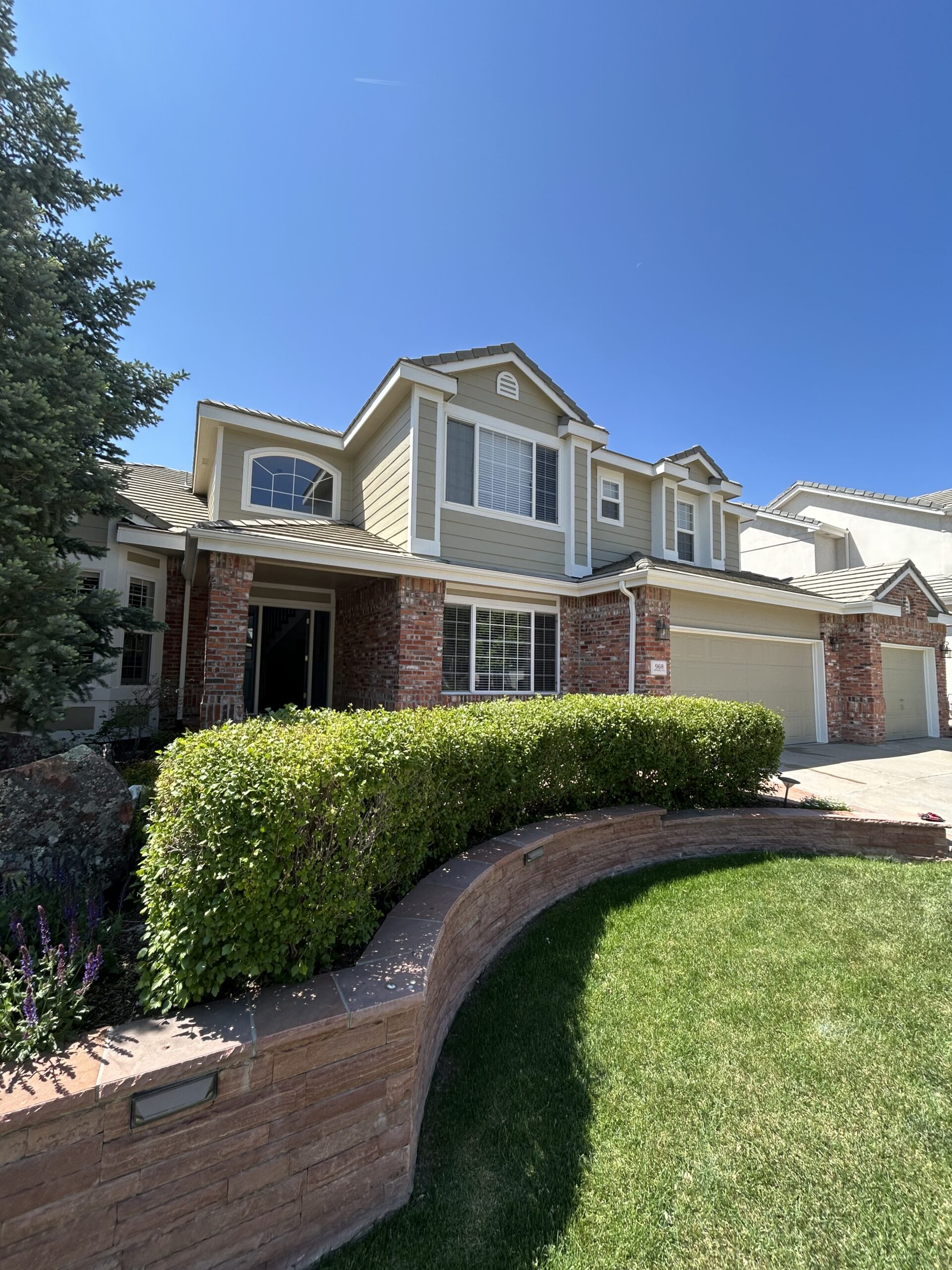 Cote3 2-Day Full Exterior House Repaint with Behr Explorer Khaki and Rush Hour in Superior, CO